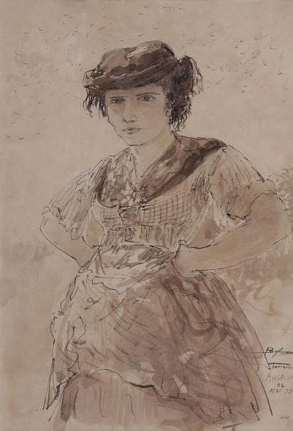 Félix ZIEM (1821-1911), Attribué à

Portrait...