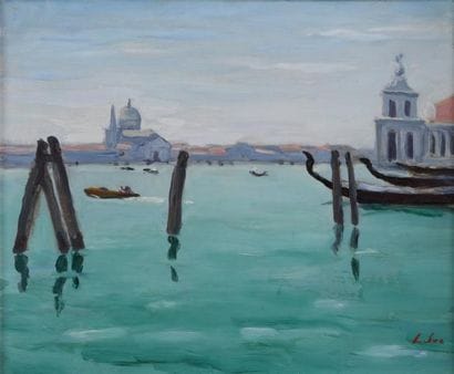 Louis SUE (1875-1968)

Vue de Venise

Huile...