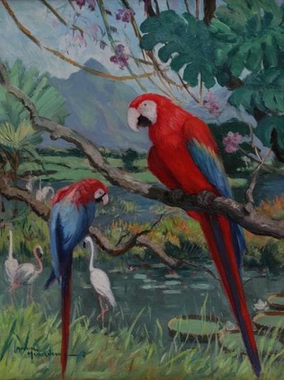 Maurice MENARDEAU (1897-1977)

Perroquets

Paire...