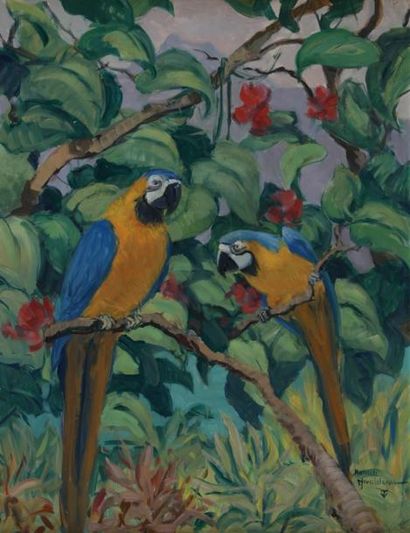 Maurice MENARDEAU (1897-1977)

Perroquets

Paire...
