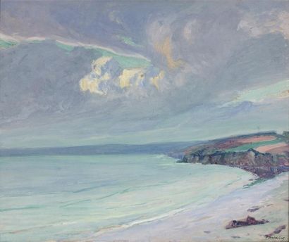 Paul MADELINE (1863-1920)

Plage du Ris,...
