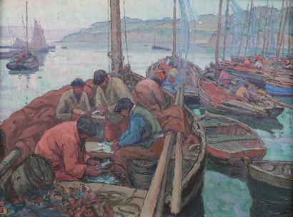 Alfred MARZIN (1880-1943)

Retour de pêche...