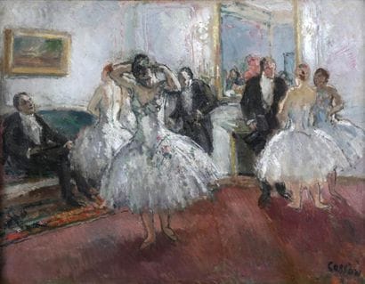 Marcel COSSON (1878-1956)

Le Foyer de l'Opéra

Huile...