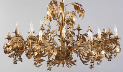 IMPORTANT LUSTRE COURONNE Moderne - dans...