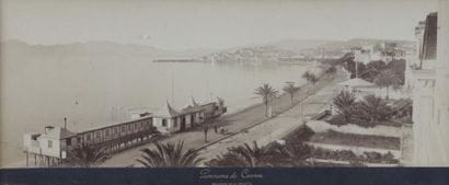 DEUX PANORAMAS DE CANNES du Début du XXème...