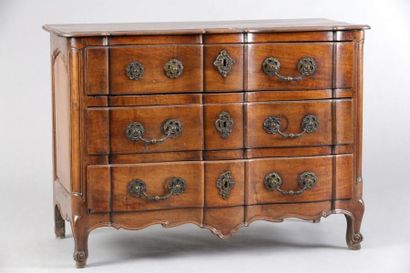 PETITE COMMODE ARBALÈTE d'Epoque XVIIIème...