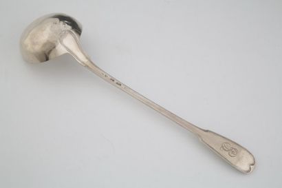 LOUCHE EN ARGENT PARIS 1787

Modèle au filet

Spatule...