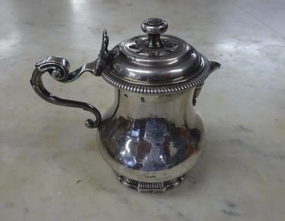 MOUTARDIER COUVERT EN ARGENT UNI PARIS 1743

De...