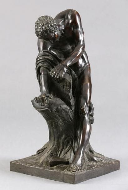 D'après Edme DUMONT

Milon de Crotone

Bronze...