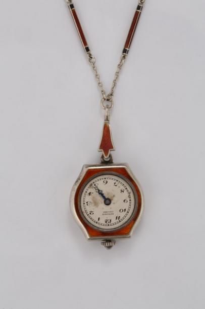 A L'EMERAUDE - LAUSANNE - MONTRE PENDENTIF...