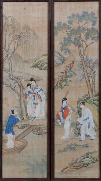 CHINE XXème Siècle

Personnages dans des...