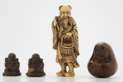 JAPON Fin du XIXème Siècle

Lot comprenant...