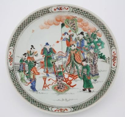 CHINE XIXème Siècle

Plat en porcelaine et...