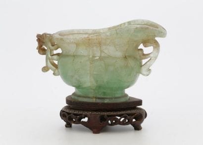 CHINE XIXème Siècle

Coupe libatoire en quartz...