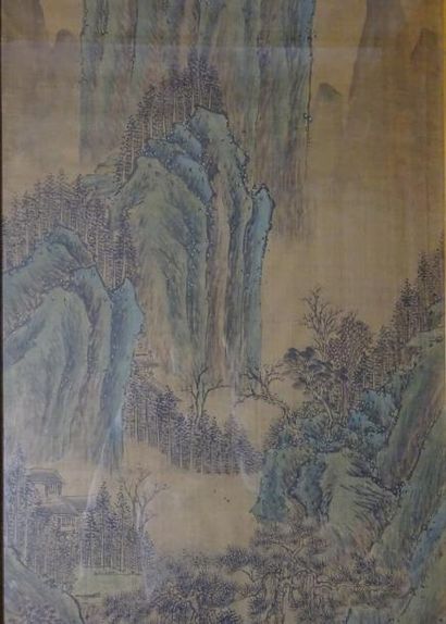 CHINE Fin de la Dynastie Qing (1644-1912)
Paysage...