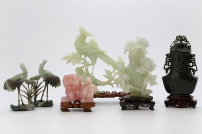 CHINE XXème Siècle

Ensemble de 6 pierres...