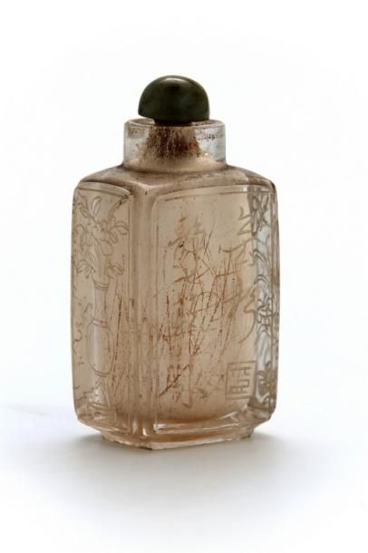 CHINE XIXème Siècle

Flacon tabatière de...