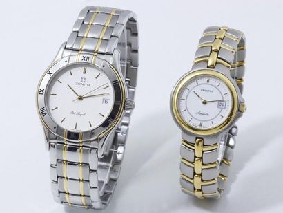 ZENITH

Lot composé de 2 montres bracelets...