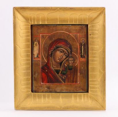 Icône de la Mère de Dieu de Kazan.

Tempera...
