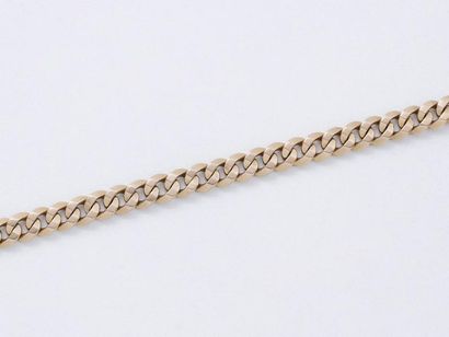 Bracelet en or rose 750 millièmes, maille...