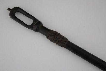 TSOGHO GABON	- Canne de juge Evovi sculpée...