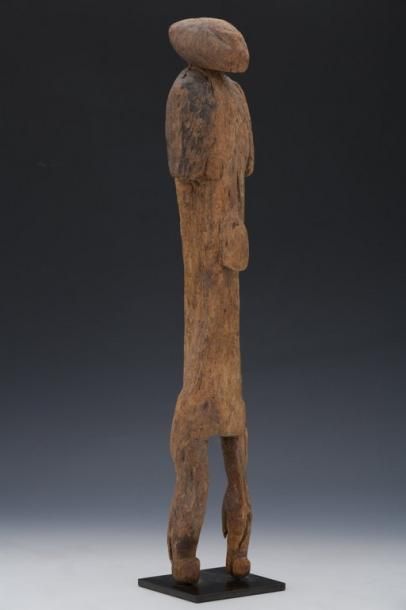 GAANDA NIGERIA - Rare statuette en bois à...