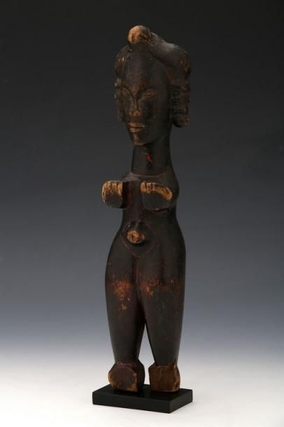 IGBO NIGERIA - Classique poupée en bois ,aux...