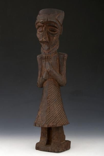 KUBA R.D.du CONGO - Vigoureuse statue 