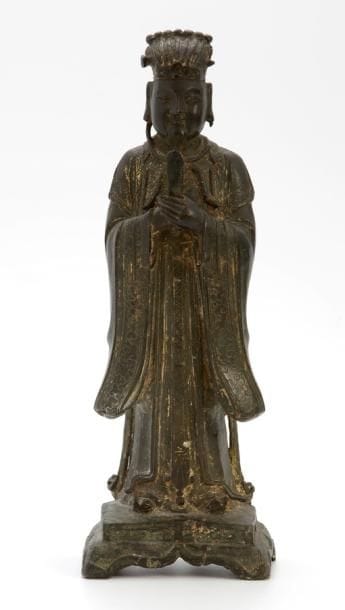 CHINE XVIIème Siècle

SUJET en bronze avec...