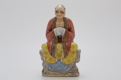CHINE XXème Siècle

FIGURE DE LOHAN en porcelaine...