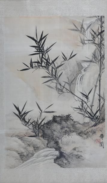 JI Jin Lan (XXème Siècle)

Bambous dans un...