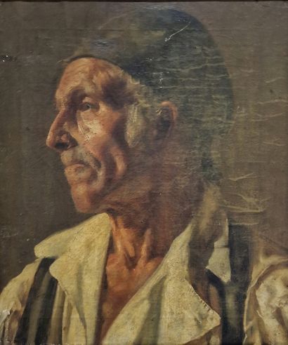 ECOLE FRANCAISE DU XIXEME SIECLE
Portrait...