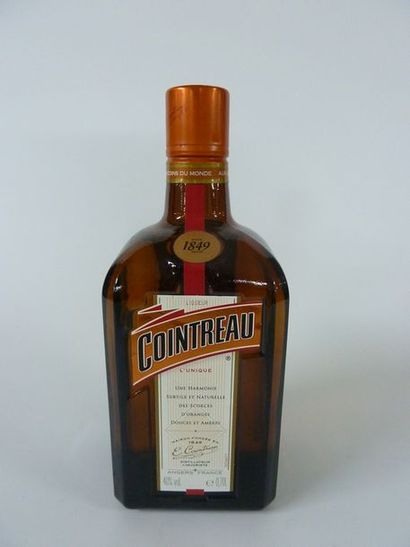 13 BOUTEILLES (70 cl) COINTREAU
Lot judiciaire...