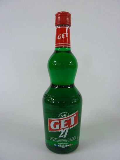 16 BOUTEILLES (70 cl) GET27
Lot judiciaire...