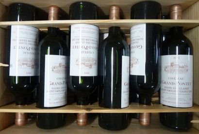 3/ 12 BOUTEILLES Château Grand Pontet

Saint...