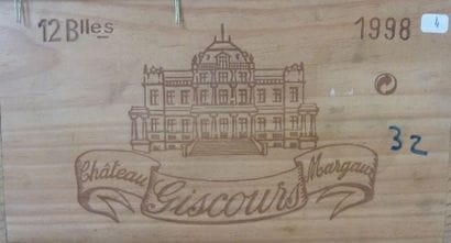 4/ 12 BOUTEILLES Château Giscours

Margaux...