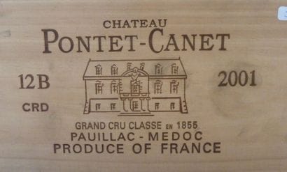 5/ 12 BOUTEILLES Château Pontet-Canet

Pauillac...