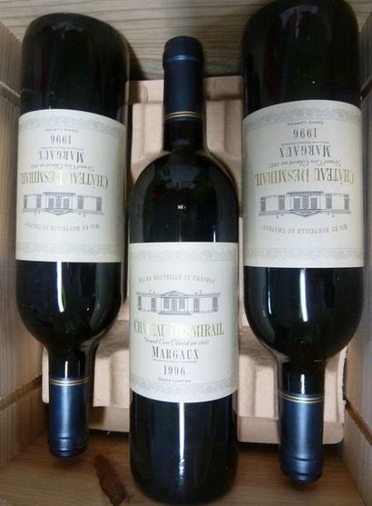 8/ 6 BOUTEILLES Château Desmirail 

Margaux...