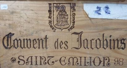 11/ 12 BOUTEILLES Couvent des Jacobins

Saint...