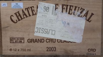 12/ 12 BOUTEILLES Château de Fieuzal

Pessac-Léognan...