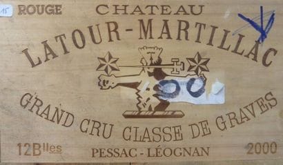 15/ 12 BOUTEILLES Château Latour-Martillac

Pessac-Léognan...