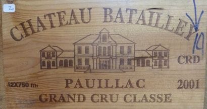 20/ 12 BOUTEILLES Château Batailley

Pauillac...