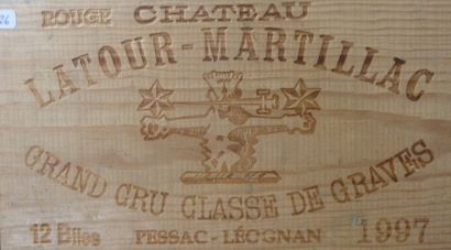 26/ 12 BOUTEILLES Château Latour-Martillac

Pessac-Léognan...