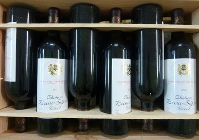 31/ 12 BOUTEILLES Château Beau-Séjour Bécot...