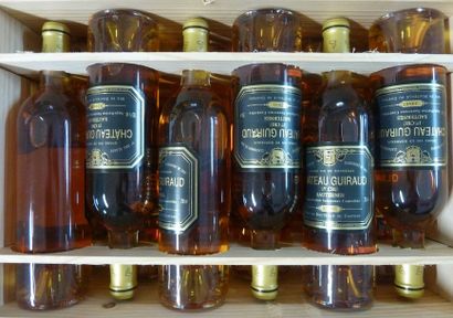 34/ 12 BOUTEILLES Château Guiraud 

Sauternes...
