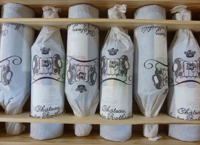 37/ 6 BOUTEILLES Château Mouton Rothschild...