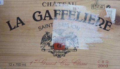 39/ 12 BOUTEILLES Château La Gaffelière 

Saint-Emilion...