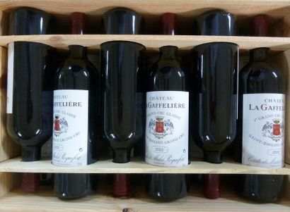 39/ 12 BOUTEILLES Château La Gaffelière 

Saint-Emilion...