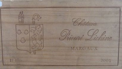 40/ 12 BOUTEILLES Château Prieuré Lichine...