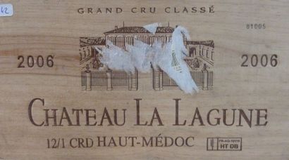 42/ 12 BOUTEILLES Château La Lagune 

Haut-Médoc...